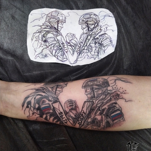 Color  tatuaje #87509 | Tattoo Artist Dmitriy Kobelev