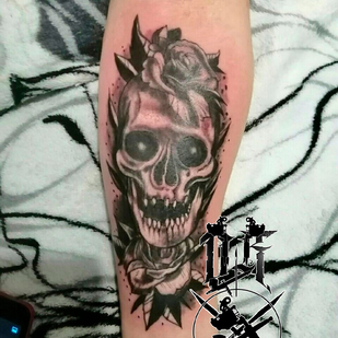 Negro y Gris  tatuaje #87539 | Tattoo Artist Dmitriy Kobelev