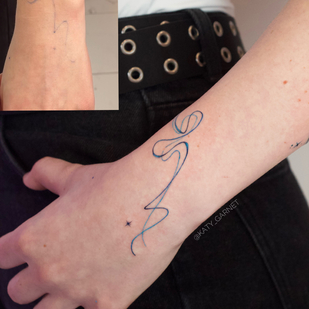 Color Acuarela tatuaje #83744 | Tattoo Artist Ekaterina Garnet / Katy Garnet