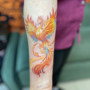 Femenino Color Acuarela tatuaje #88153 | Tattoo Artist Evgeniy Bobin