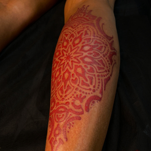 Femenino Color Ornamental tatuaje en Pierna #86515 | Tattoo Artist Ioann Leo ( LEO-VAN )