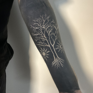 Negro  tatuaje #87010 | Tattoo Artist Maxim zaycev_ink