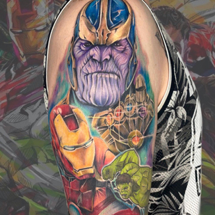 Masculino Color Realismo tatuaje en Hombro #85948 | Tattoo Artist Nataliya Guk