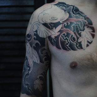 Masculino Color Japonés tatuaje en Manga #87253 | Tattoo Artist Odincov Egor