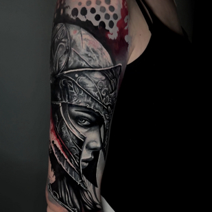 Femenino   tatuaje en Hombro #85265 | Tattoo Artist Vasiliy Kushnarenko