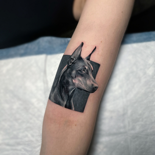 Negro y Gris Cover-up tatuaje #87964 | Tattoo Artist Victoria Ziman