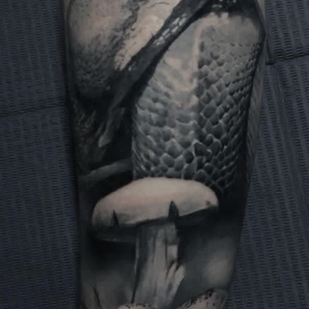 Negro y Gris Realismo tatuaje #87968 | Tattoo Artist Victoria Ziman