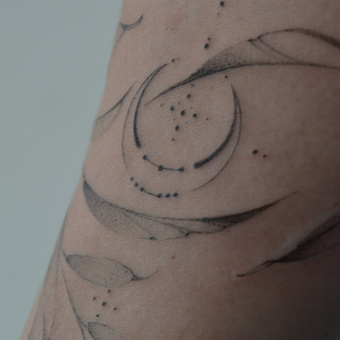 Femenino Negro  tatuaje en Antebrazo #96916 | Tattoo Artist Sergeeva Tattoo