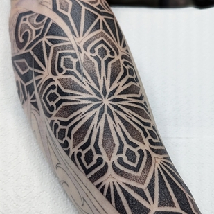 Ornamental tatuaje #91799 | Tattoo Artist Nikita Petrov