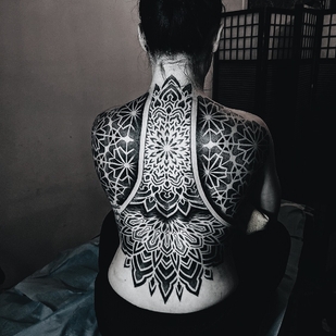 Ornamental tatuaje #91837 | Tattoo Artist Nikita Petrov