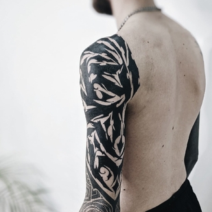 Ornamental tatuaje #91841 | Tattoo Artist Nikita Petrov