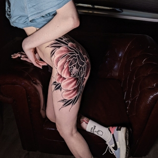 Ornamental tatuaje #91847 | Tattoo Artist Nikita Petrov