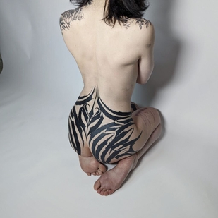 Lettering tatuaje #91864 | Tattoo Artist Nikita Petrov