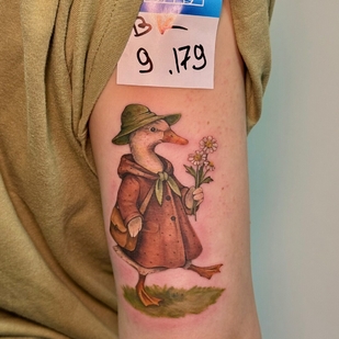 Femenino Color Ilustrativo tatuaje #99777 | Tattoo Artist Polina Red Head