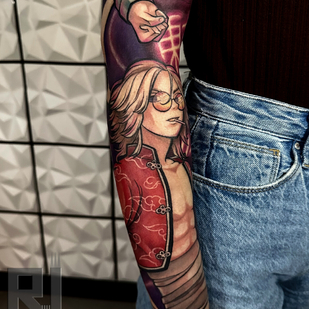 Femenino Color Anime tatuaje en Manga #92286 | Tattoo Artist Nikita Romanov