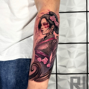 Masculino Color Neo-tradicional tatuaje #92290 | Tattoo Artist Nikita Romanov