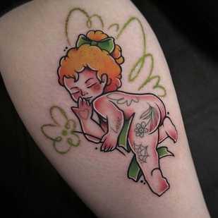 Femenino Color New School tatuaje #92483 | Tattoo Artist Smirnova Ulyana