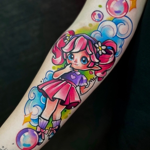 Femenino Color New School tatuaje en Antebrazo #92487 | Tattoo Artist Smirnova Ulyana