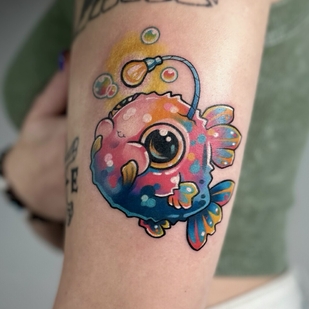 Femenino Color New School tatuaje en Hombro #92499 | Tattoo Artist Smirnova Ulyana