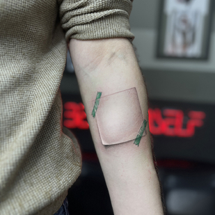 Masculino Negro Gráfico tatuaje en Antebrazo #92871 | Tattoo Artist Alisa Lisova