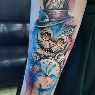 Femenino Color Acuarela tatuaje en Antebrazo #92877 | Tattoo Artist Alisa Lisova