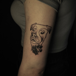 Femenino Negro y Gris Gráfico tatuaje #95982 | Tattoo Artist Daria Duck