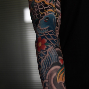 Masculino Color  tatuaje en Antebrazo #103958 | Tattoo Artist Akulov Mark