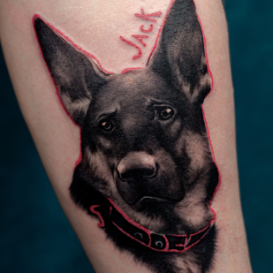 Masculino Negro y Gris Realismo tatuaje en Antebrazo #97729 | Tattoo Artist Alena