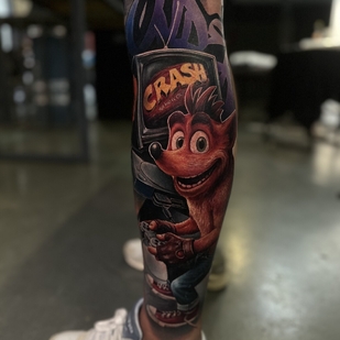 Masculino Color Realismo tatuaje en Espinilla #99965 | Tattoo Artist Aleksandr Lysov