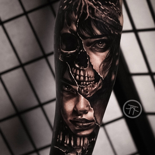Negro Realismo tatuaje #101070 | Tattoo Artist Pavel Kostyuk