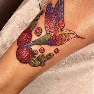 Femenino Color Parche tatuaje #102387 | Tattoo Artist Rafaela Herrera Art