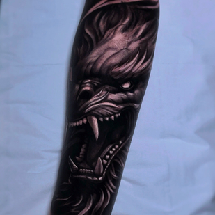 Masculino Negro y Gris Realismo tatuaje en Antebrazo #103868 | Tattoo Artist Marin Yordanov - Yordanov Arts