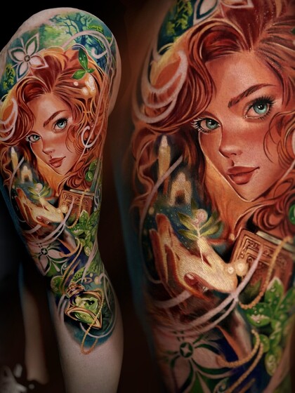 Ideas de Tatuajes # Tattoo Artist Anastasiia Mikaskina aka Mika RedHead