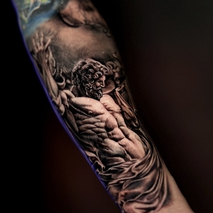 Masculino  Realismo tatuaje #103639 | Tattoo Artist Anastasiia Mikaskina aka Mika RedHead