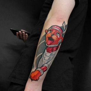 Masculino Color Neo-tradicional tatuaje en Antebrazo #104555 | Tattoo Artist Rodion Raskolnikov