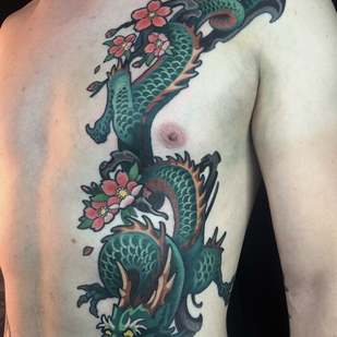 Masculino Color  tatuaje en Lado #104561 | Tattoo Artist Rodion Raskolnikov