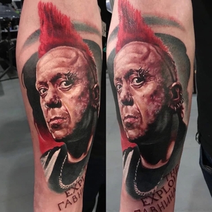 Masculino  Retrato tatuaje en Antebrazo #97878 | Tattoo Artist Yevhen Dikov