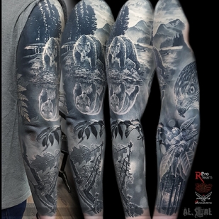 tatuaje #97780 | Tattoo Artist Aleksandr Sigal Romashev