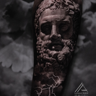 Negro y Gris  tatuaje #91131 | Tattoo Artist Andrey Lukyanov