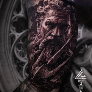 Negro y Gris  tatuaje #91134 | Tattoo Artist Andrey Lukyanov