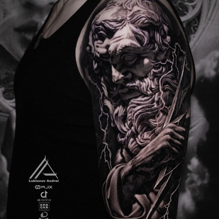 Negro y Gris  tatuaje #91174 | Tattoo Artist Andrey Lukyanov