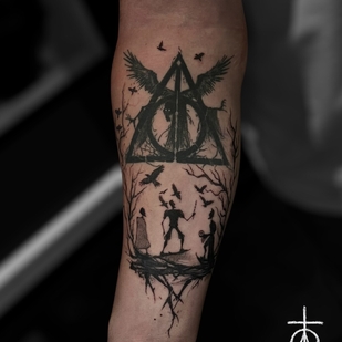 Negro Blackwork tatuaje #96819 | Tattoo Artist Claudia Fedorovici