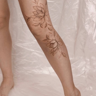 Fineline tatuaje #103705 | Tattoo Artist Anastasiya Kovyazina