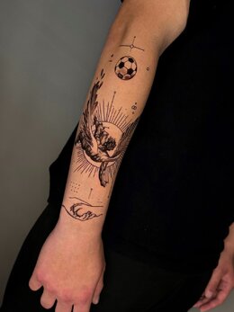 Graphic tattoo
