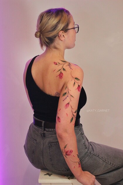 Ideas de Tatuajes # Tattoo Artist Ekaterina Garnet / Katy Garnet