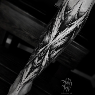 Masculino Negro  tatuaje #94853 | Tattoo Artist Ellina Plat