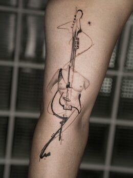 Graphic tattoo