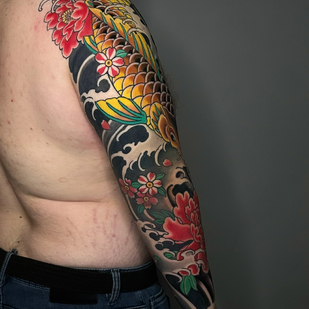 Japonés tatuaje en Manga #101746 | Tattoo Artist Aleksey Burundukov