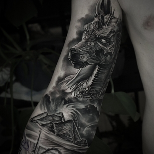 Negro y Gris Realismo tatuaje #94965 | Tattoo Artist Anna Karenina