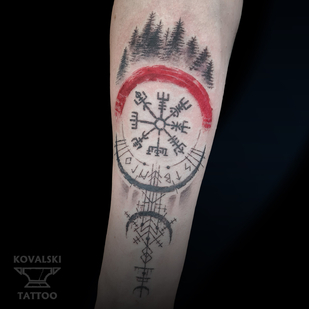 Masculino Color Estilo del Autor tatuaje en Antebrazo #96177 | Tattoo Artist Vladimir Kovalevskiy